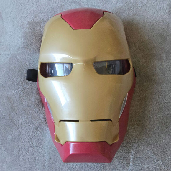 Marvel Iron Man Light Up-Flip Up Kids Halloween Cosplay Mask - Picture 1 of 4